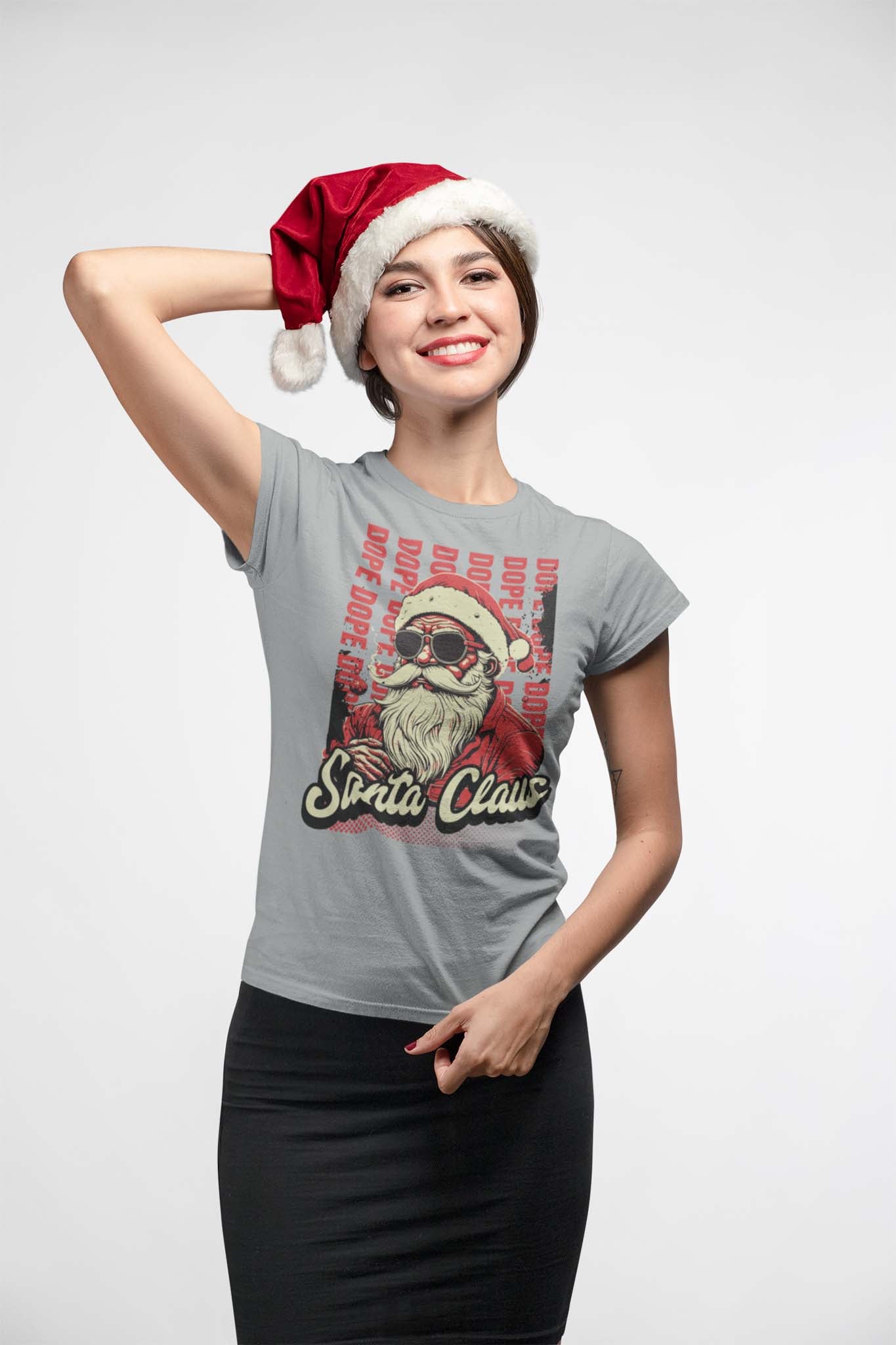 DOPE SANTA CLAUS  - inappropriate christmas shirt - unisex