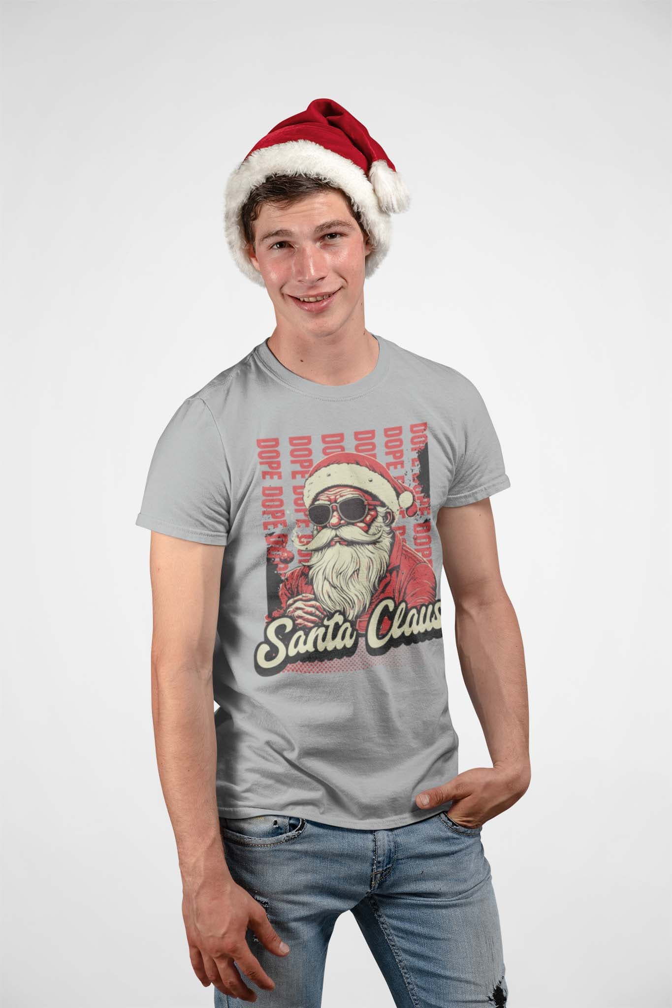 DOPE SANTA CLAUS  - inappropriate christmas shirt - unisex