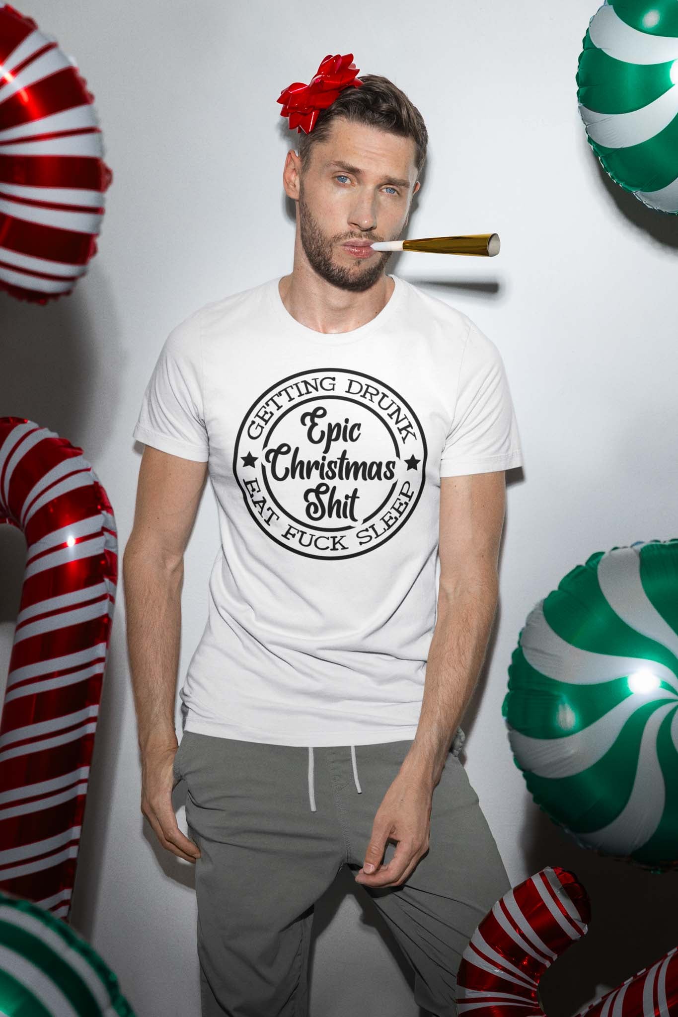 EPIC CHRISTMAS SHIT - inappropriate christmas shirt - unisex