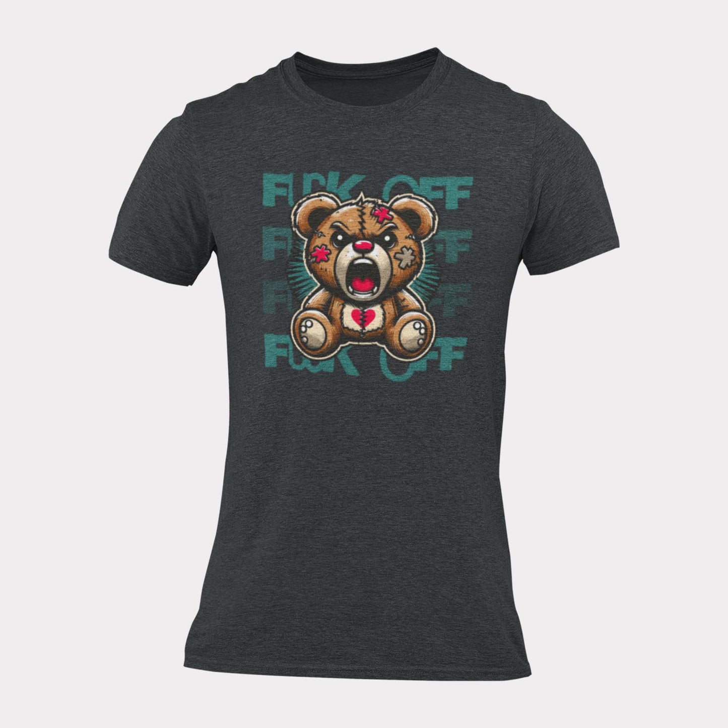 FUCK OFF BEAR - antisocial statement shirt - unisex