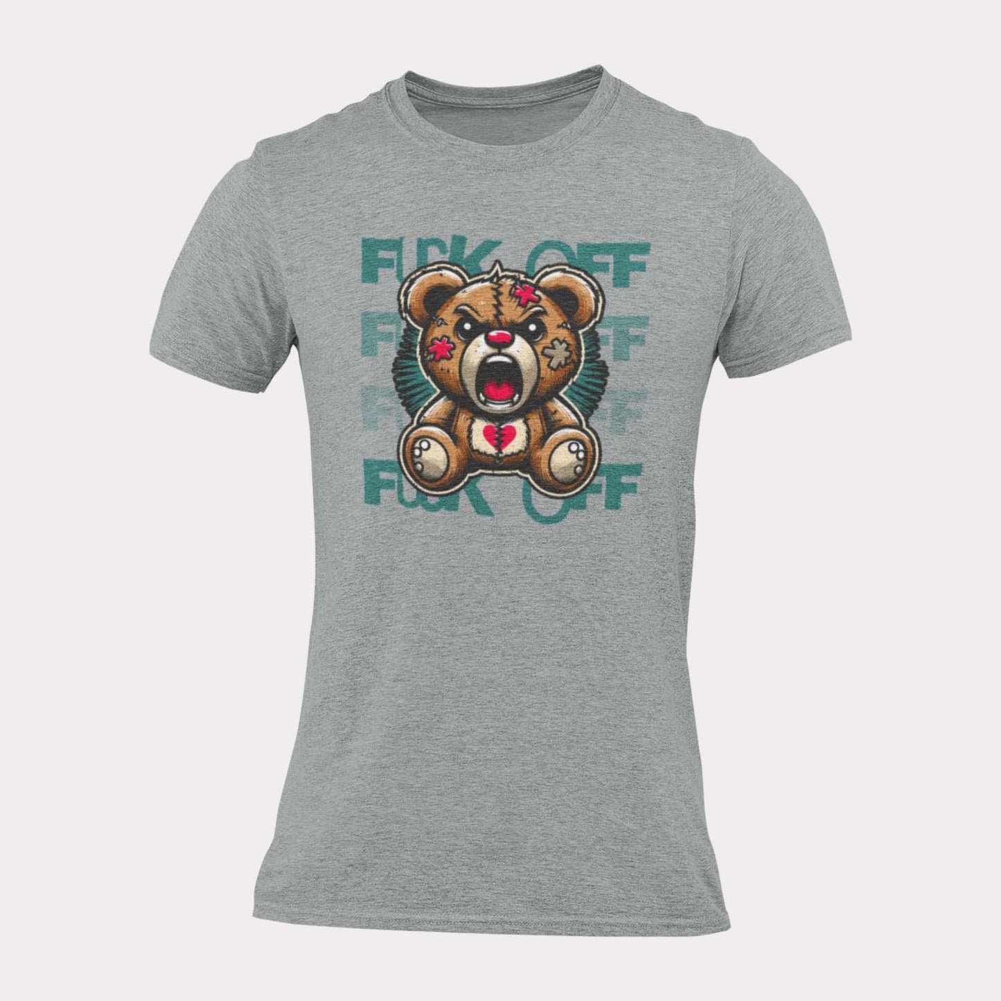 FUCK OFF BEAR - antisocial statement shirt - unisex