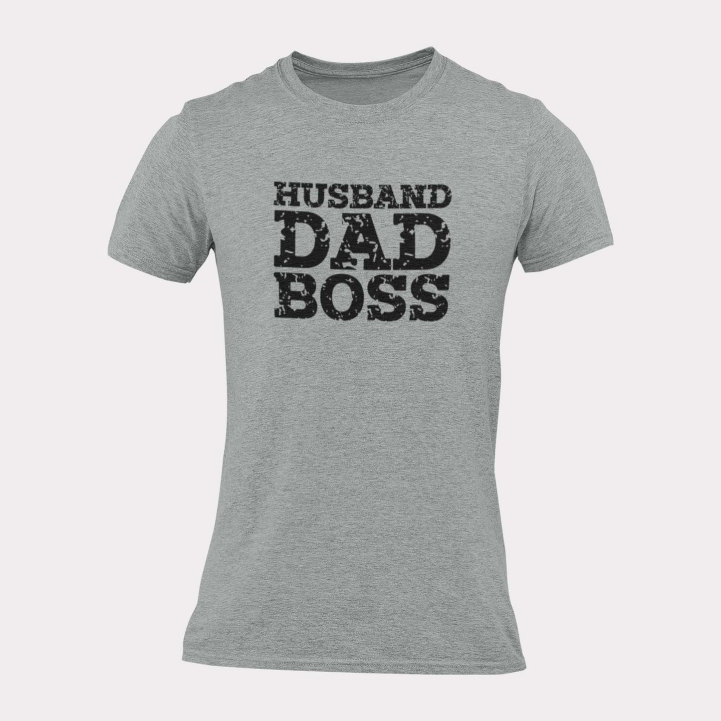 HUSBAND DAD BOSS - iconic statement shirt - unisex