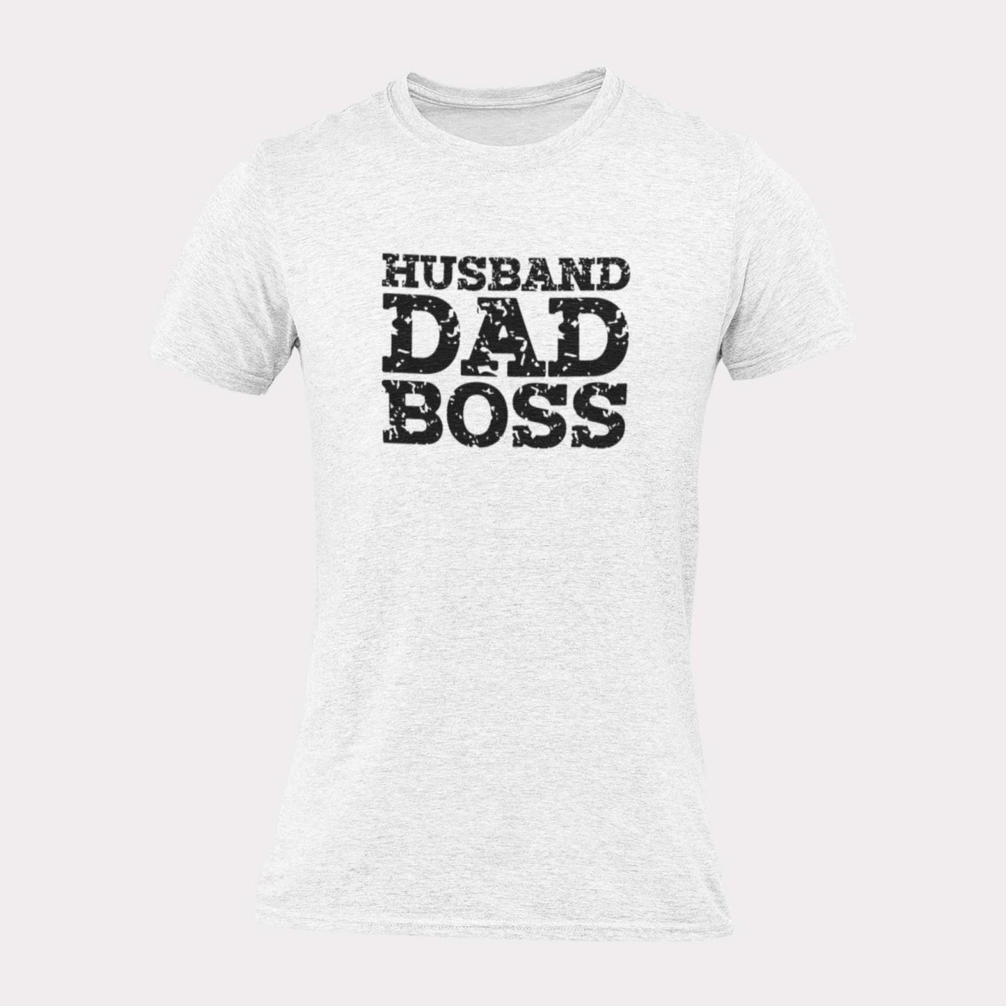 HUSBAND DAD BOSS - iconic statement shirt - unisex