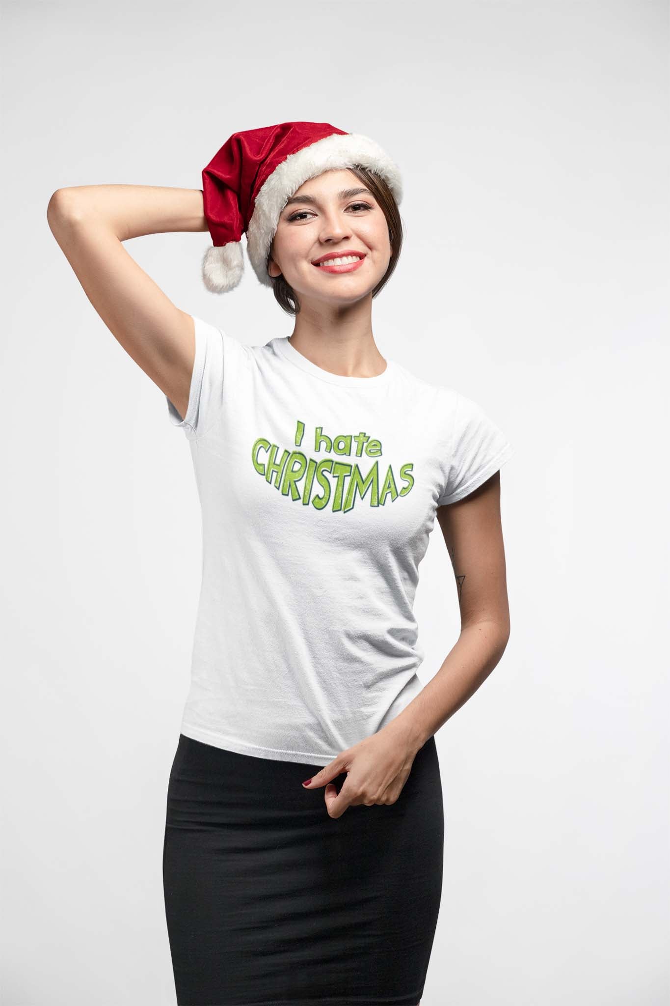 I HATE CHRISTMAS - antisocial christmas shirt - unisex