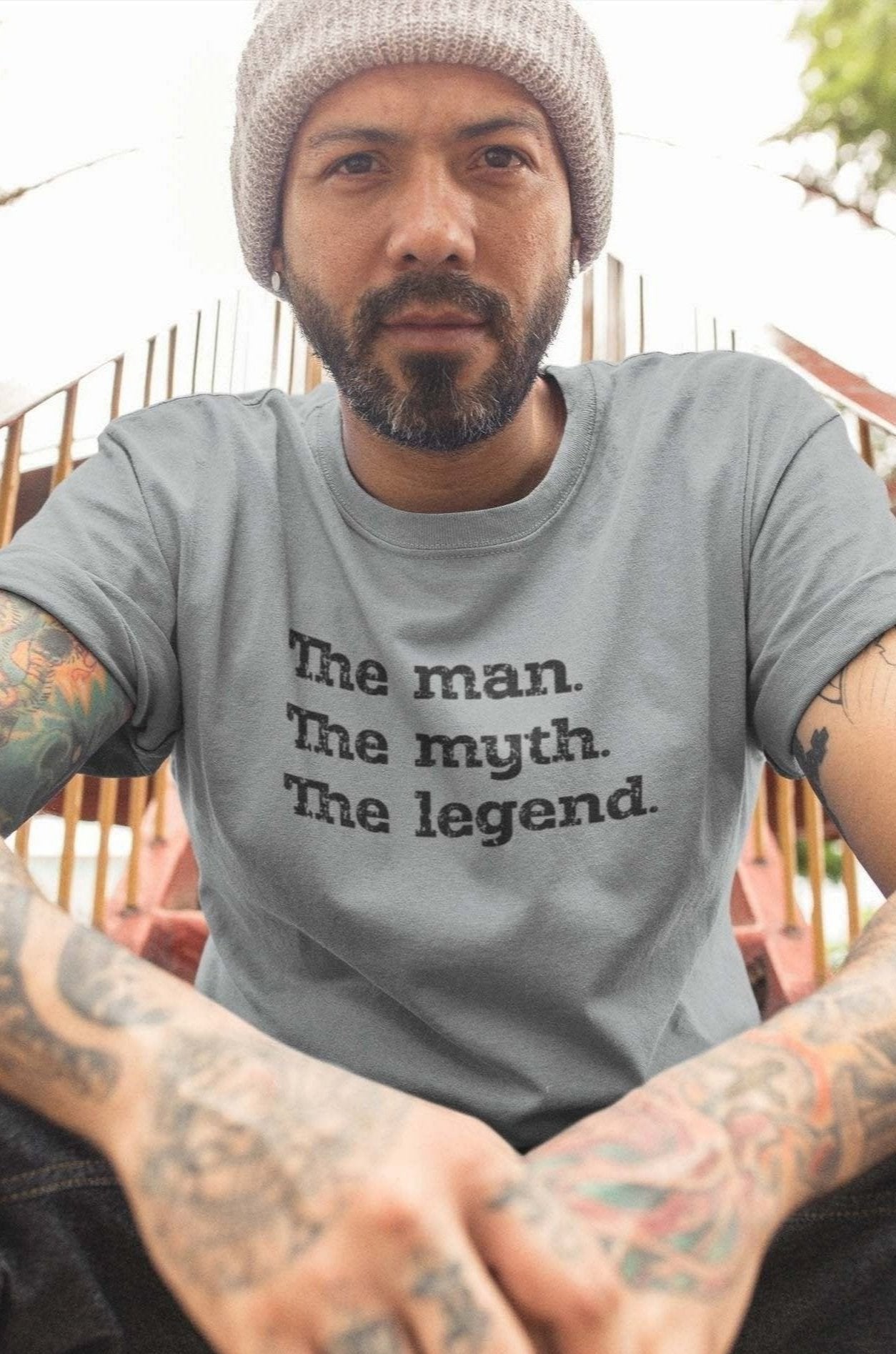 THE MAN. THE MYTH. THE LEGEND. - iconic statement shirt - unisex