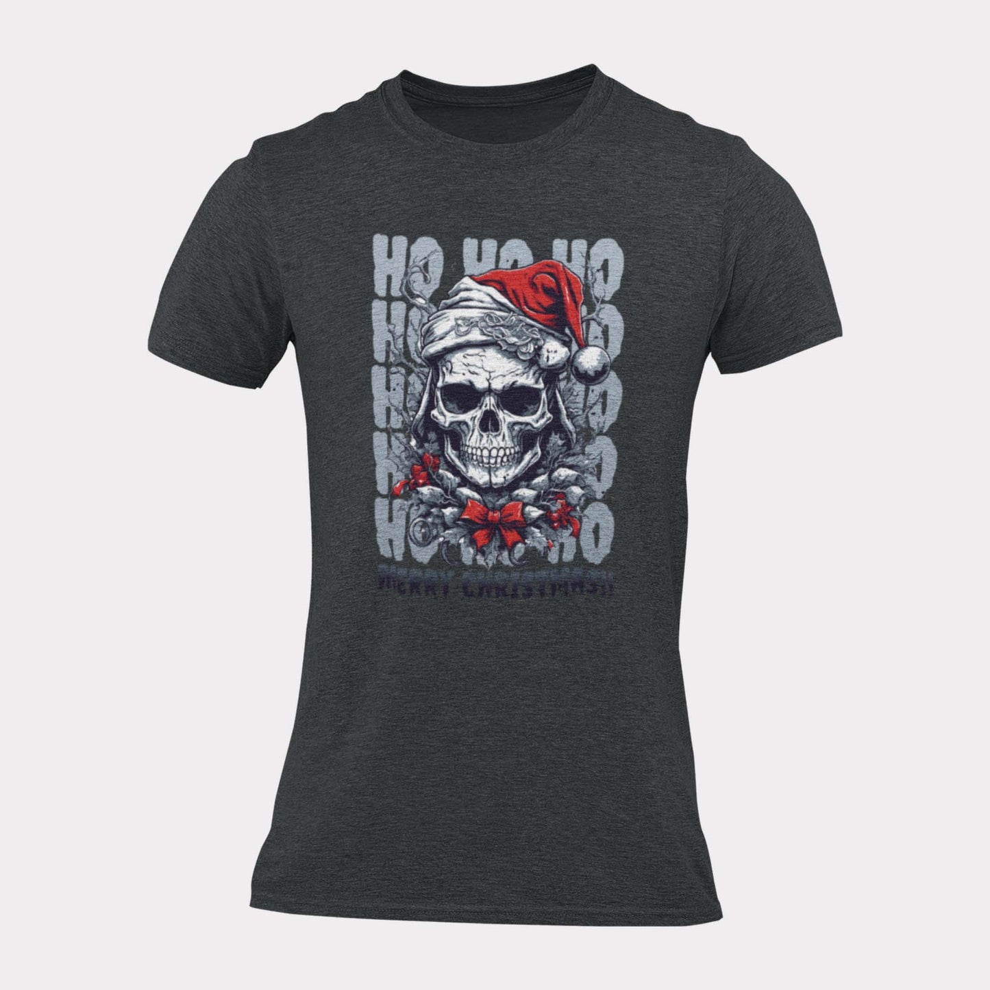 MERRY CHRISTMAS SKULL - edgy christmas shirt - unisex