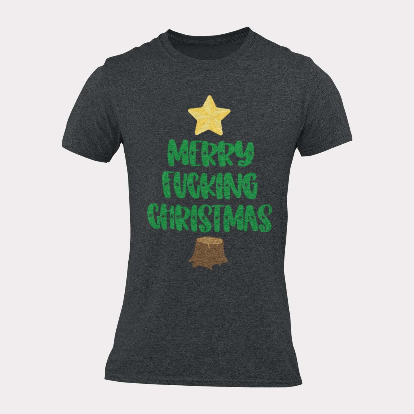 MERRY FUCKING CHRISTMAS - inappropriate christmas shirt - unisex