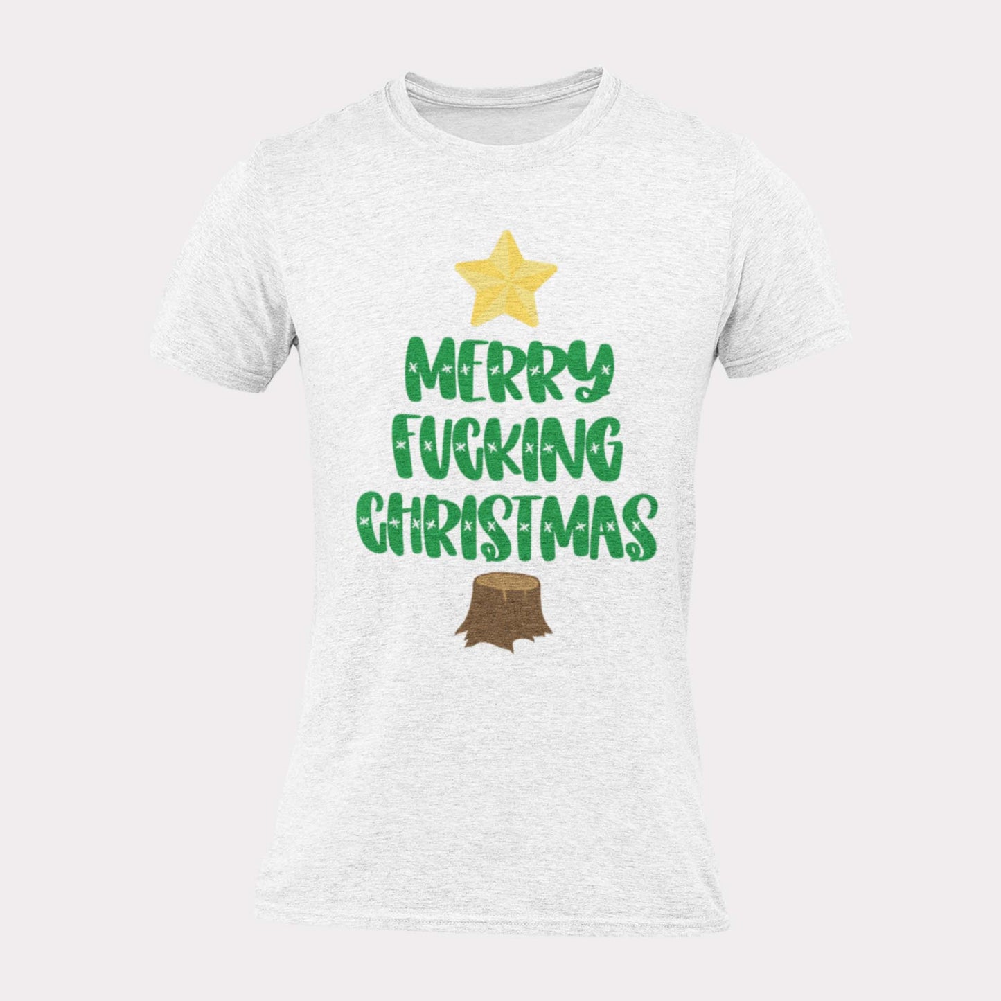 MERRY FUCKING CHRISTMAS - inappropriate christmas shirt - unisex