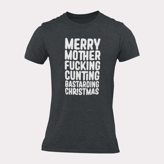 MERRY MOTHERFUCKING CHRISTMAS - inappropriate christmas shirt - unisex