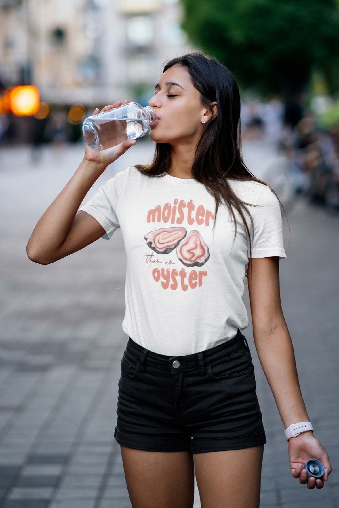 MOISTER THAN AN OYSTER - inappropriate statement shirt - unisex