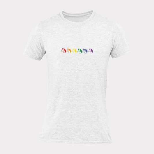 RAINBOW UNICORNS - pride statement shirt - unisex