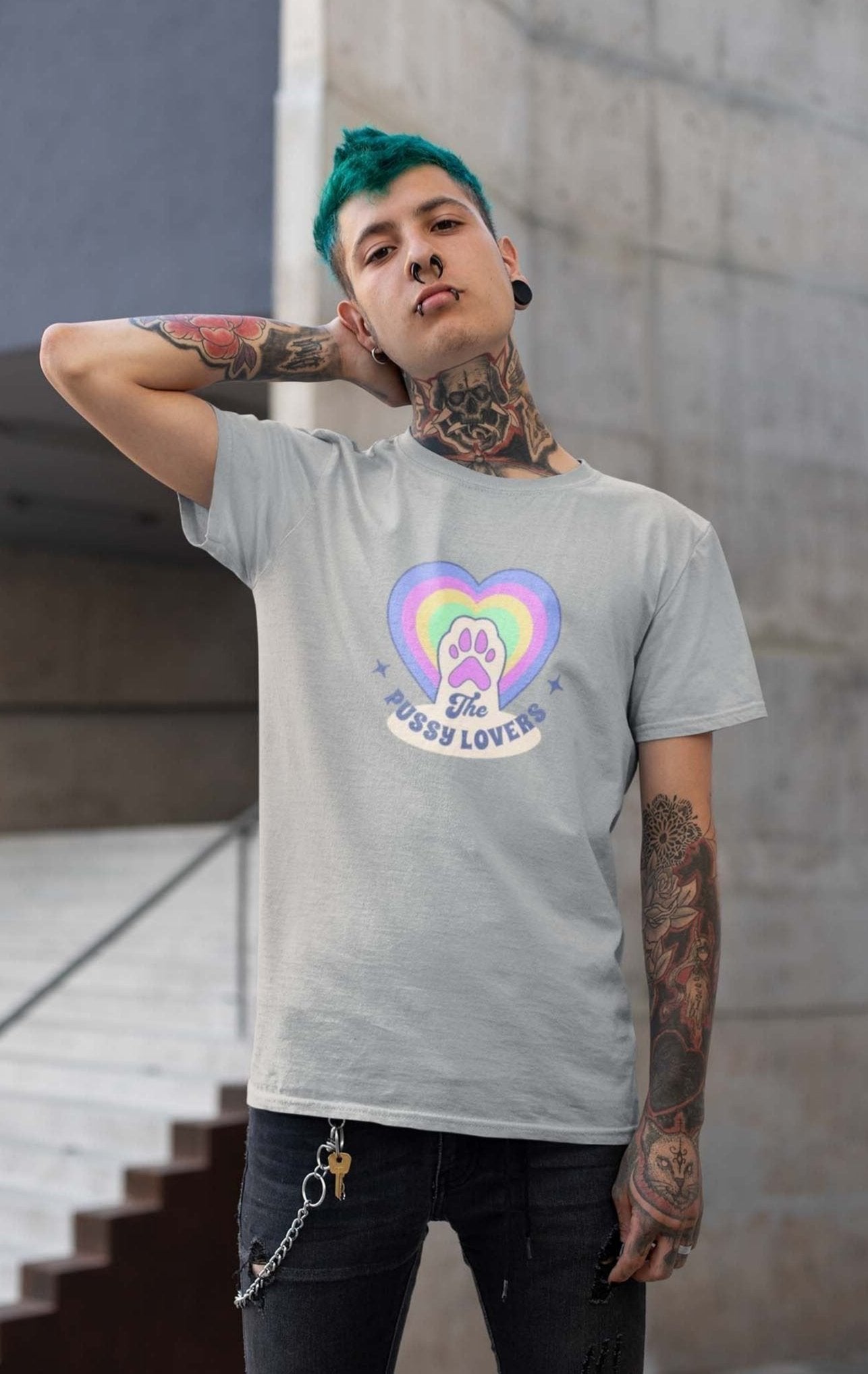 THE PUSSY LOVERS - inappropriate statement shirt - unisex