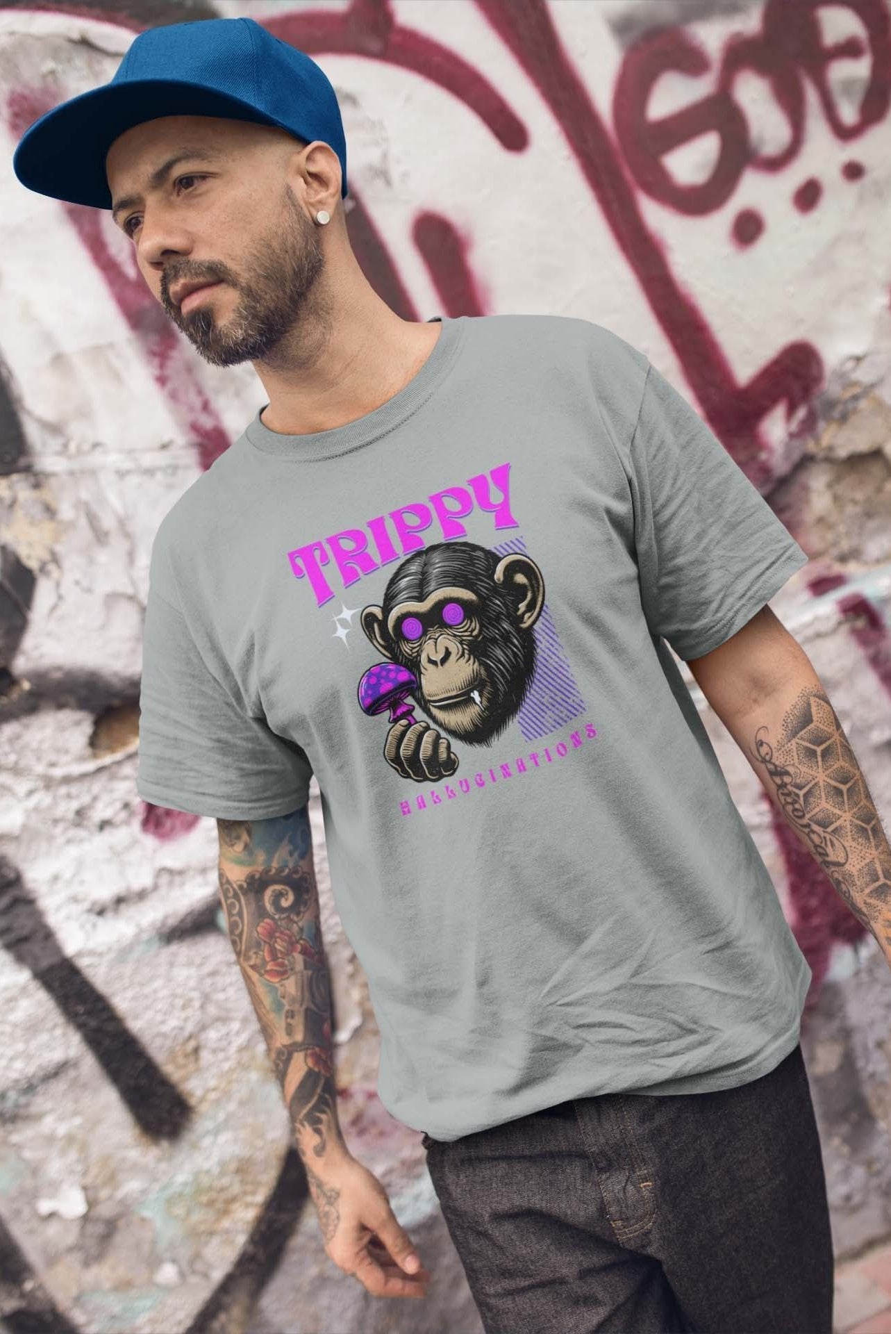 TRIPPY MONKEY - trippy statement shirt - unisex