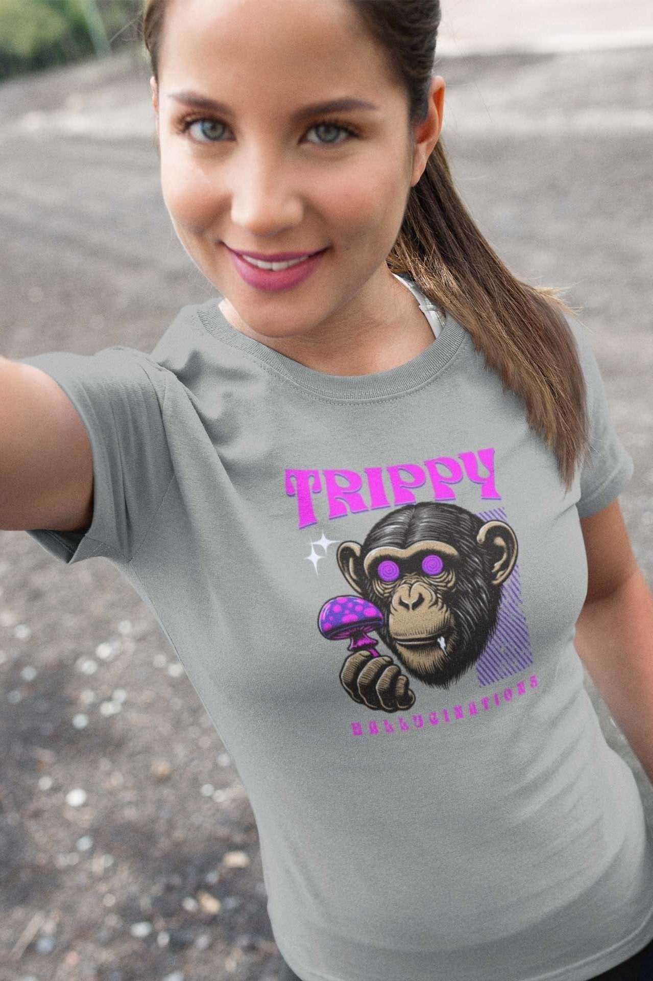 TRIPPY MONKEY - trippy statement shirt - unisex