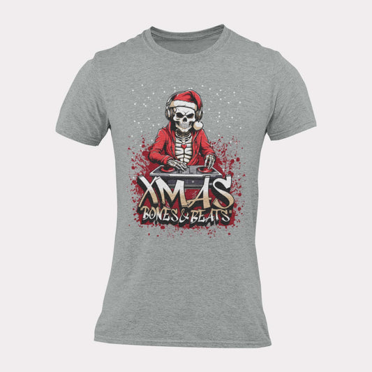 X-MAS BONES & BEATS - edgy christmas shirt - unisex