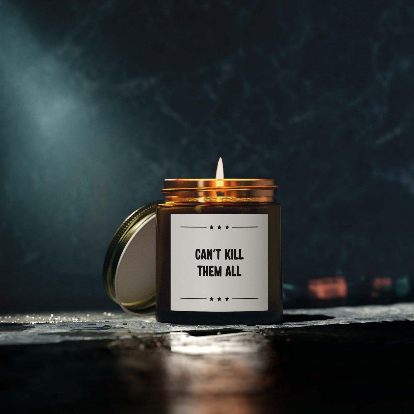 CAN'T KILL THEM ALL - hilarious jar candle