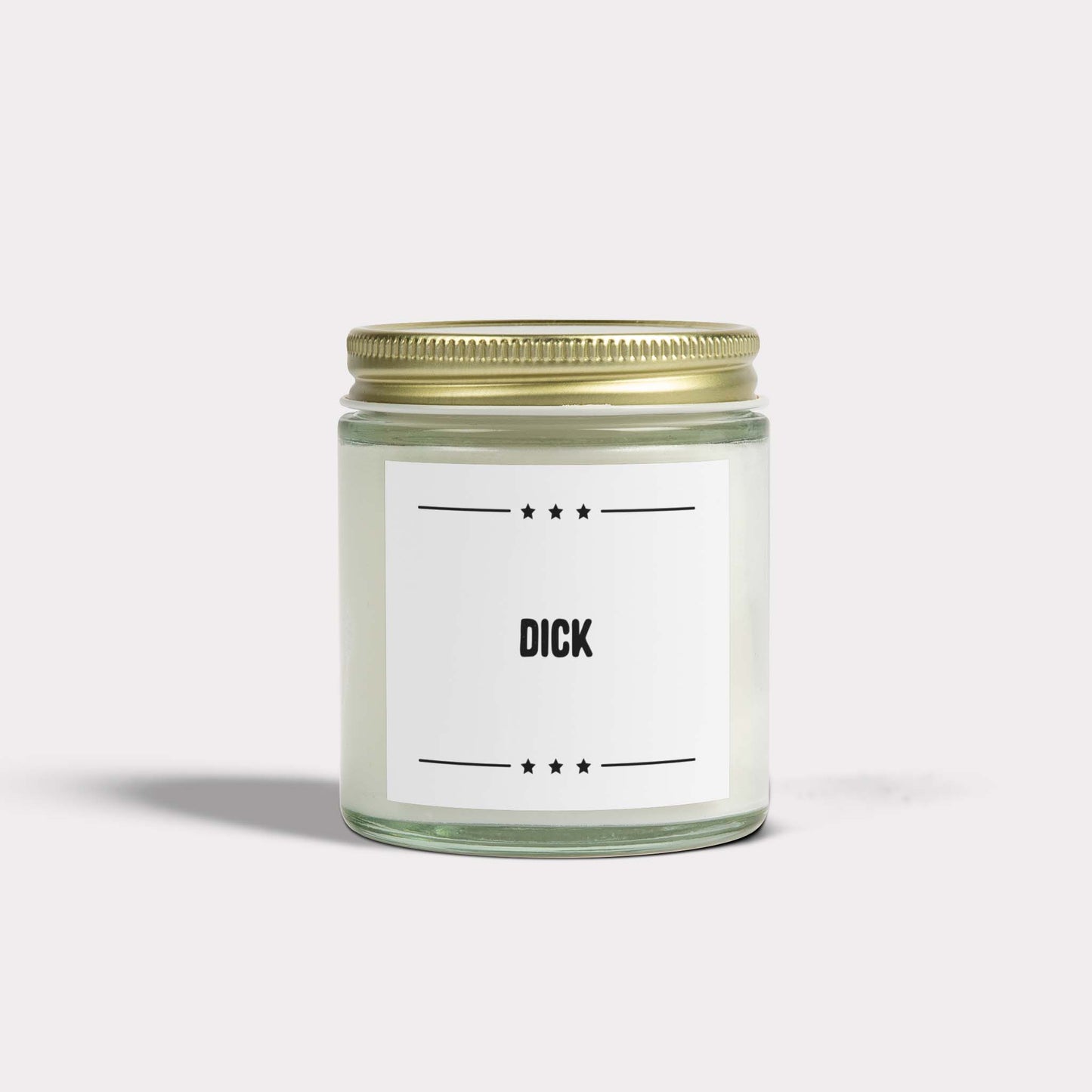 DICK - inappropriate jar candle