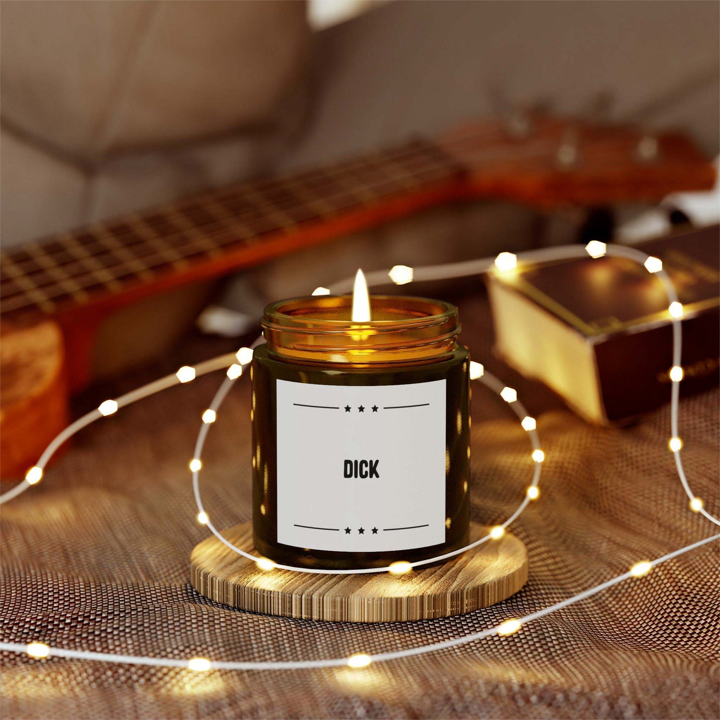 DICK - inappropriate jar candle