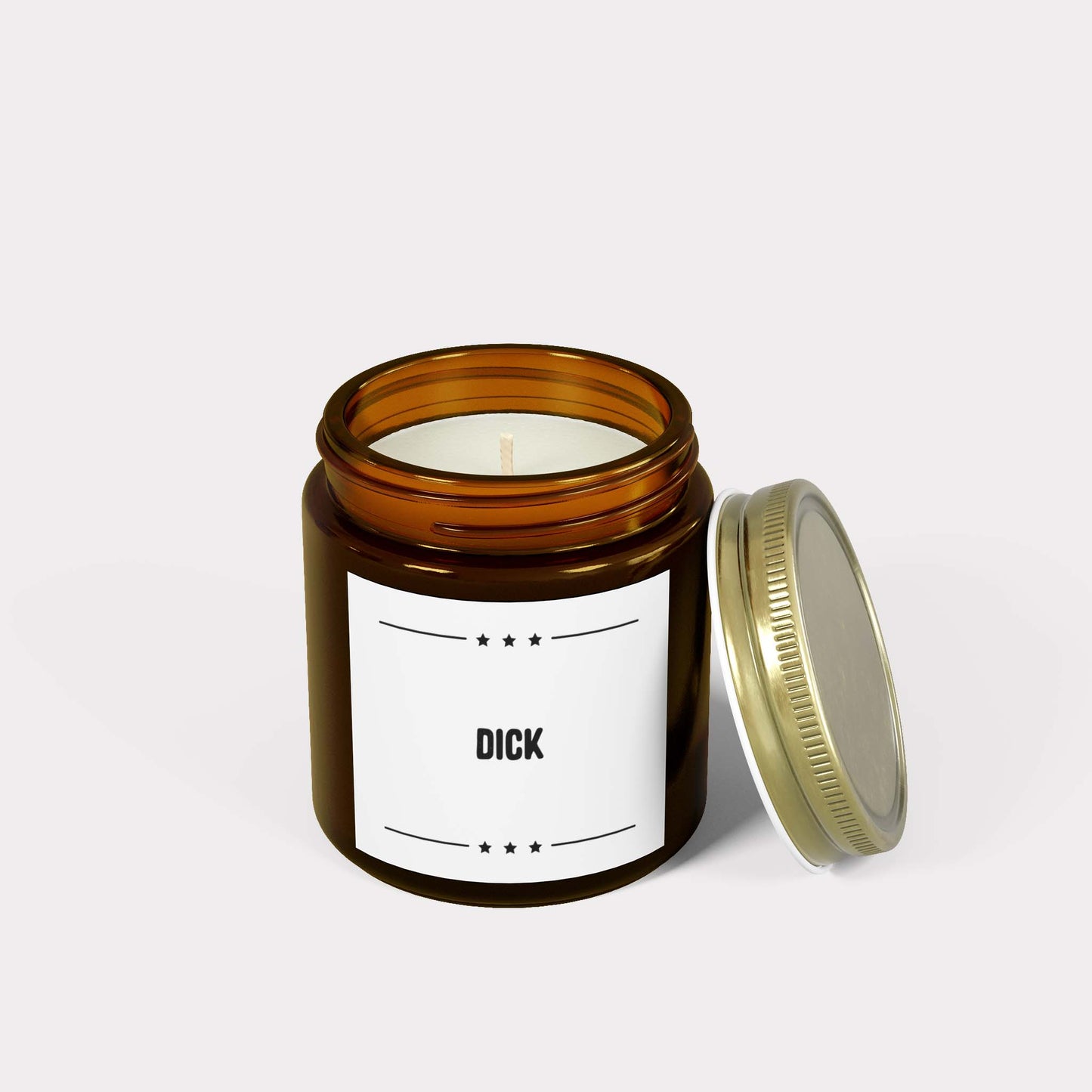 DICK - inappropriate jar candle