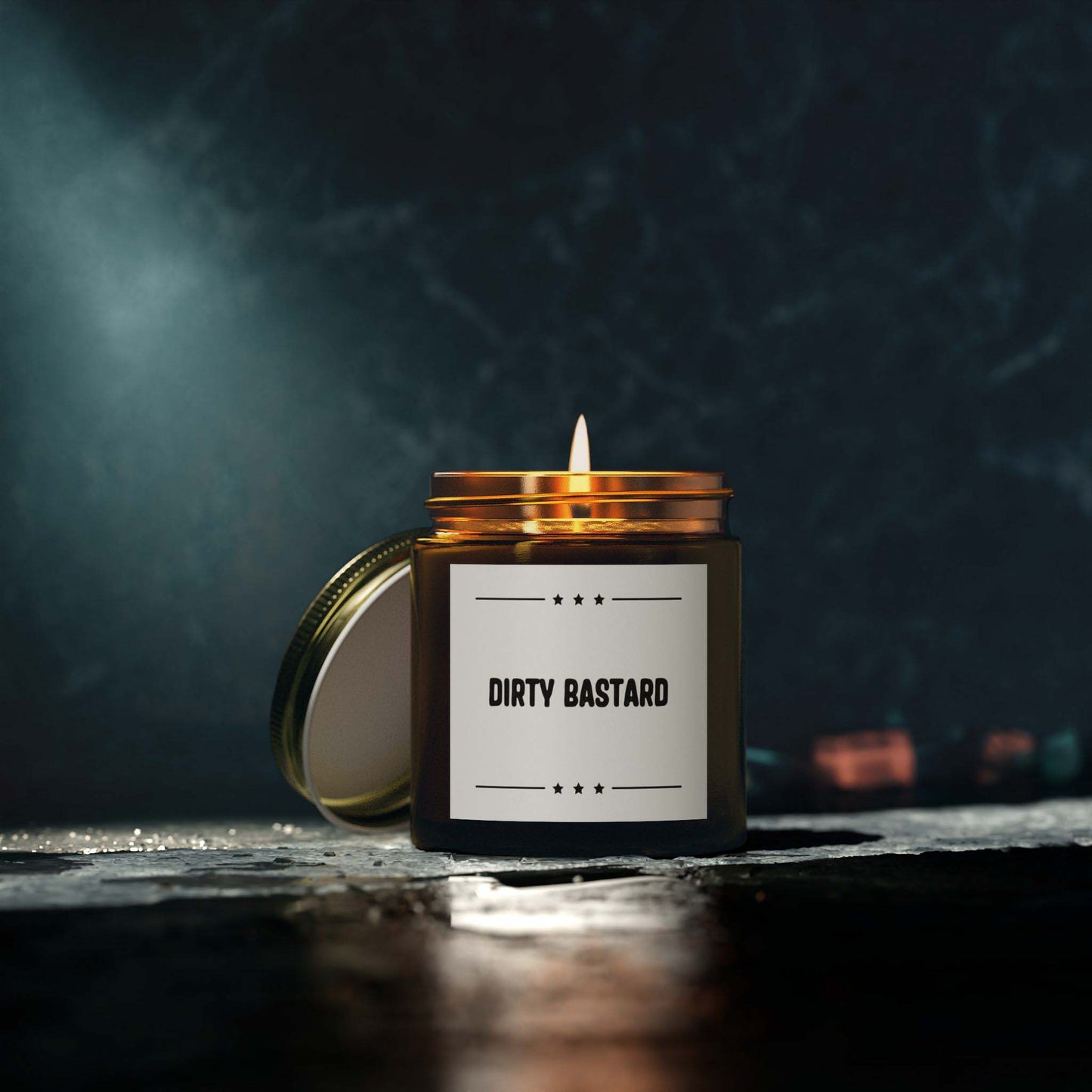 DIRTY BASTARD - hilarious jar candle