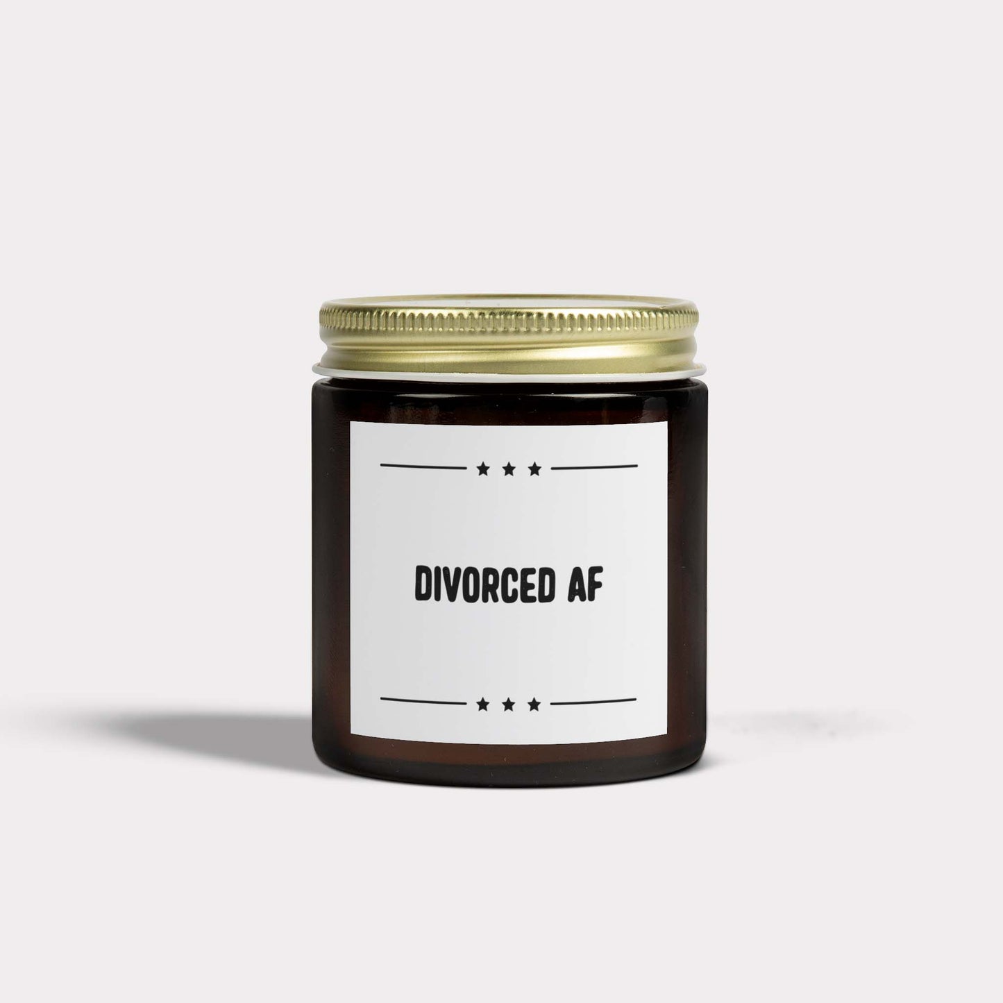 DIVORCED AF - hilarious jar candle