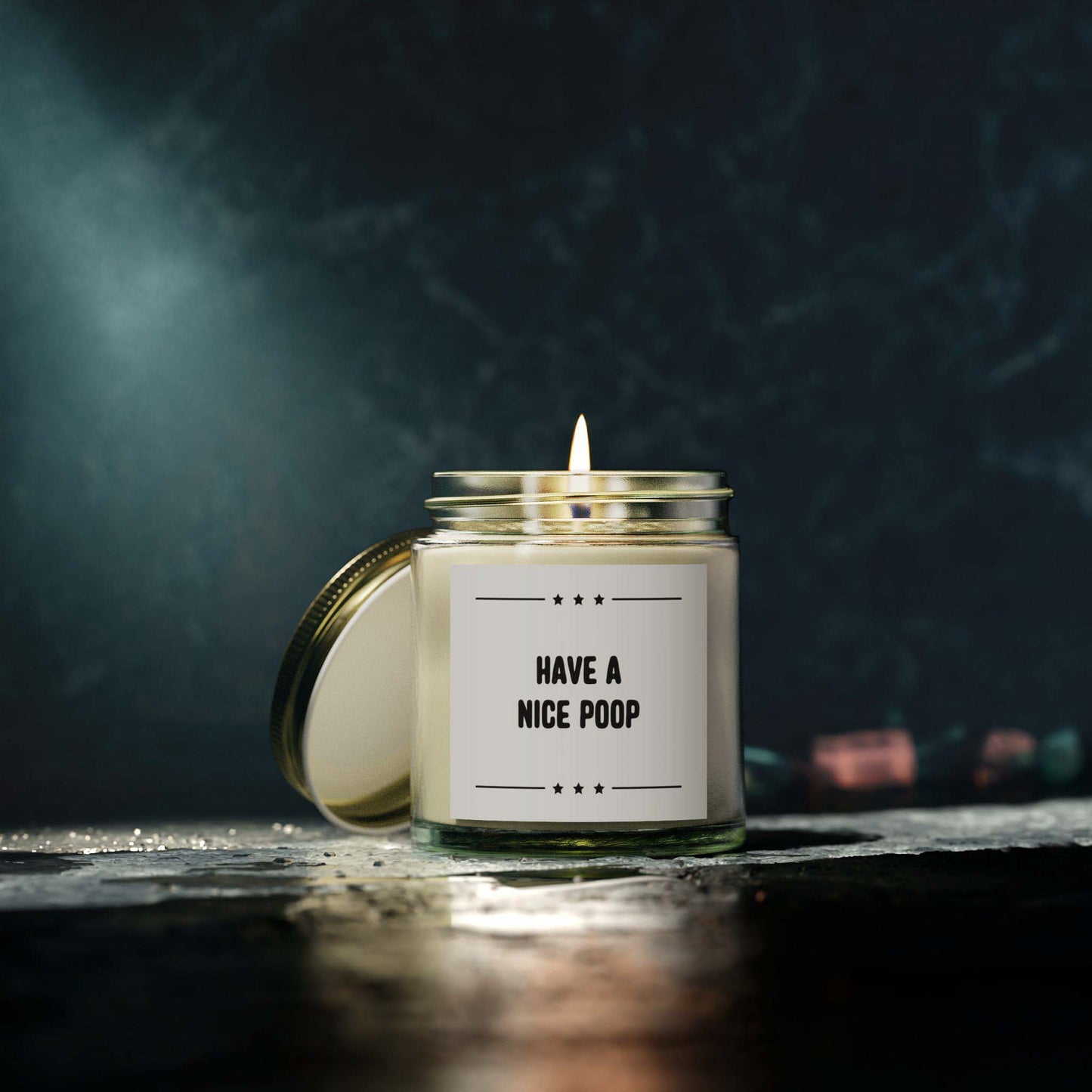 HAVE A NICE POOP - hilarious jar candle