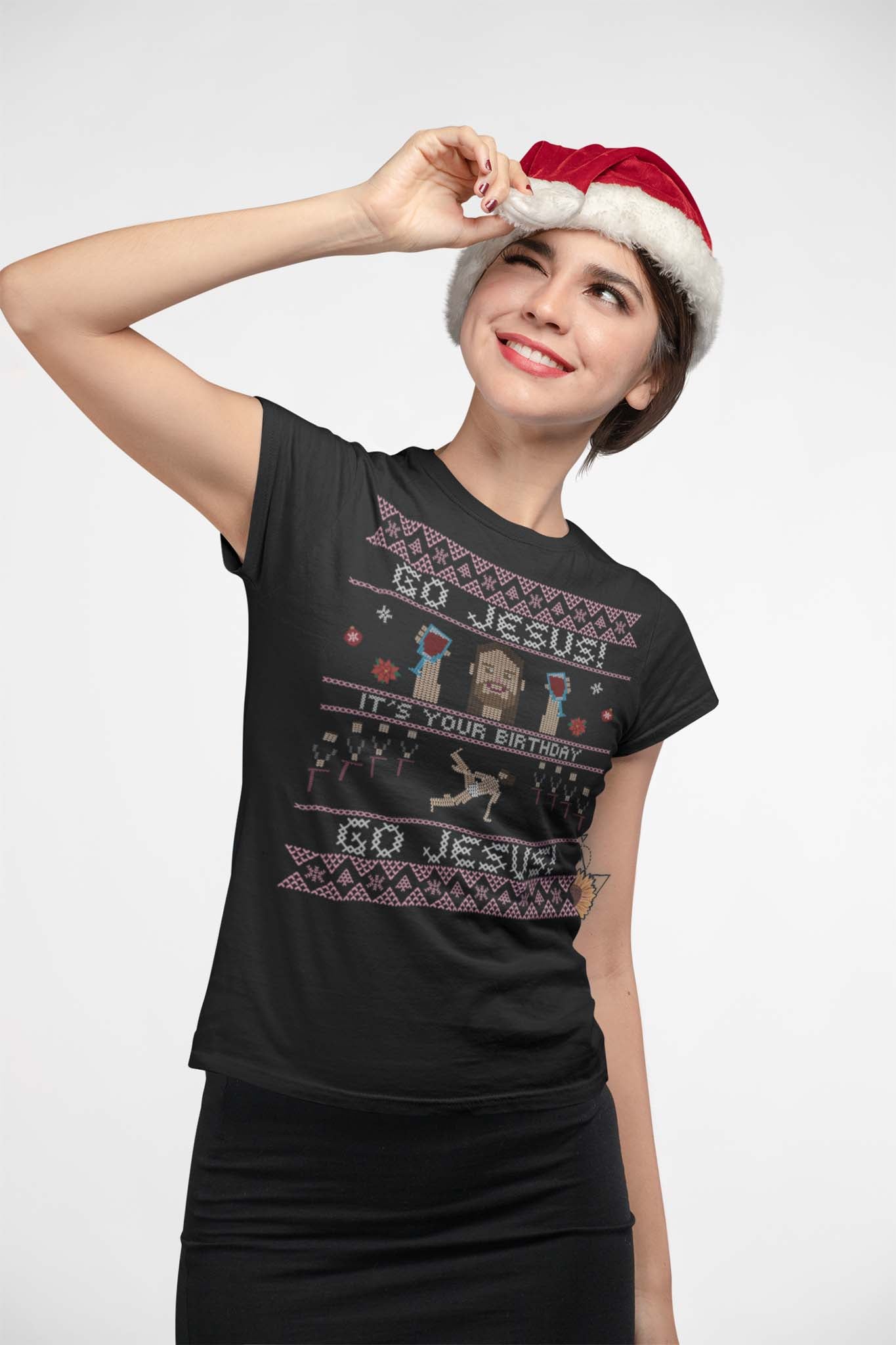 GO JESUS IT'S YOUR BIRTHDAY - inappropriate christmas shirt - unisex