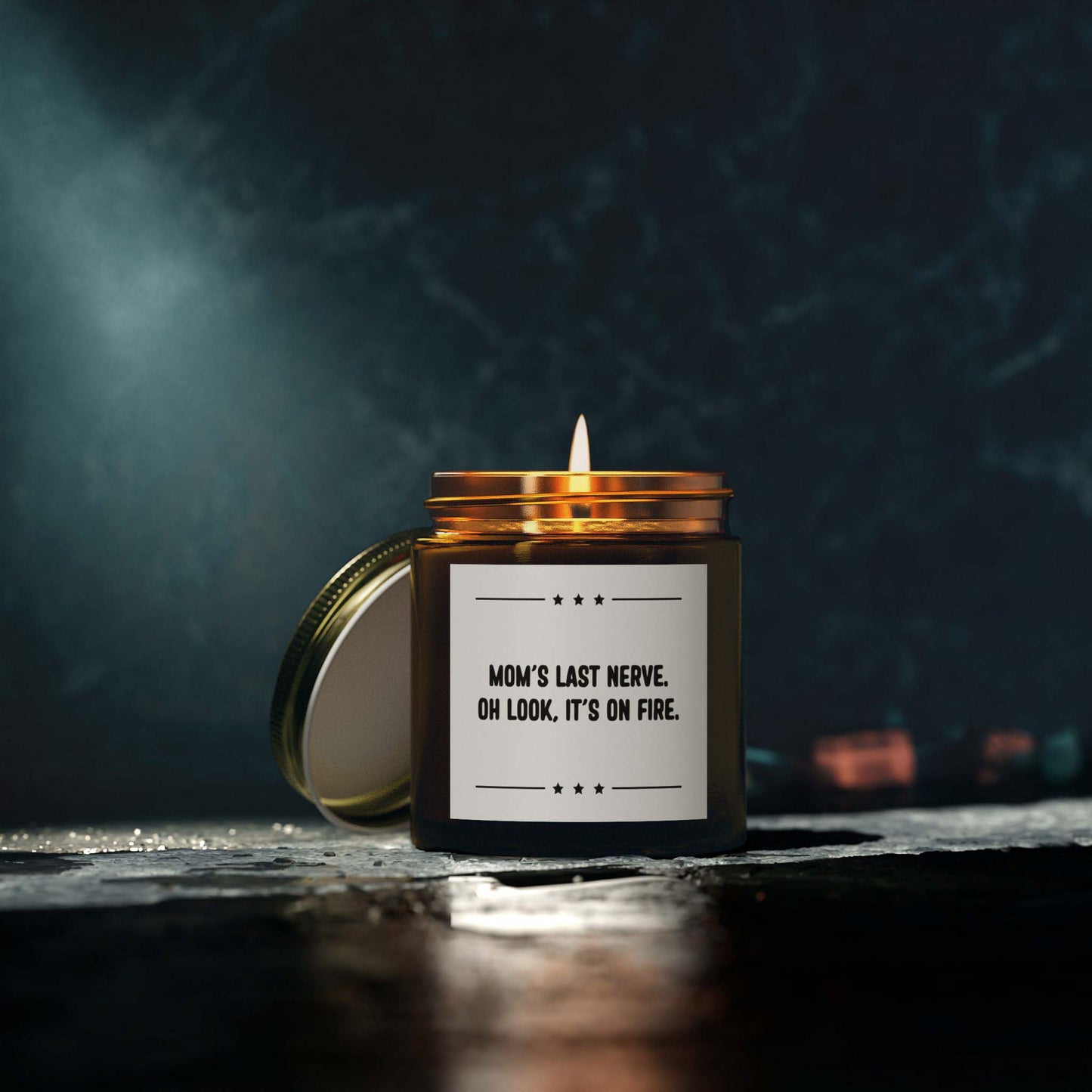 MOM'S LAST NERVE - hilarious jar candle