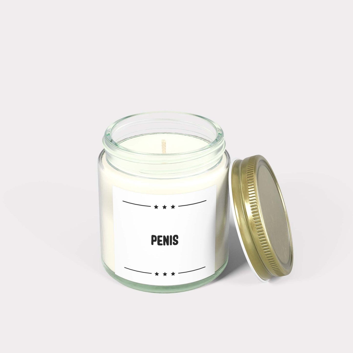 PENIS - inappropriate jar candle