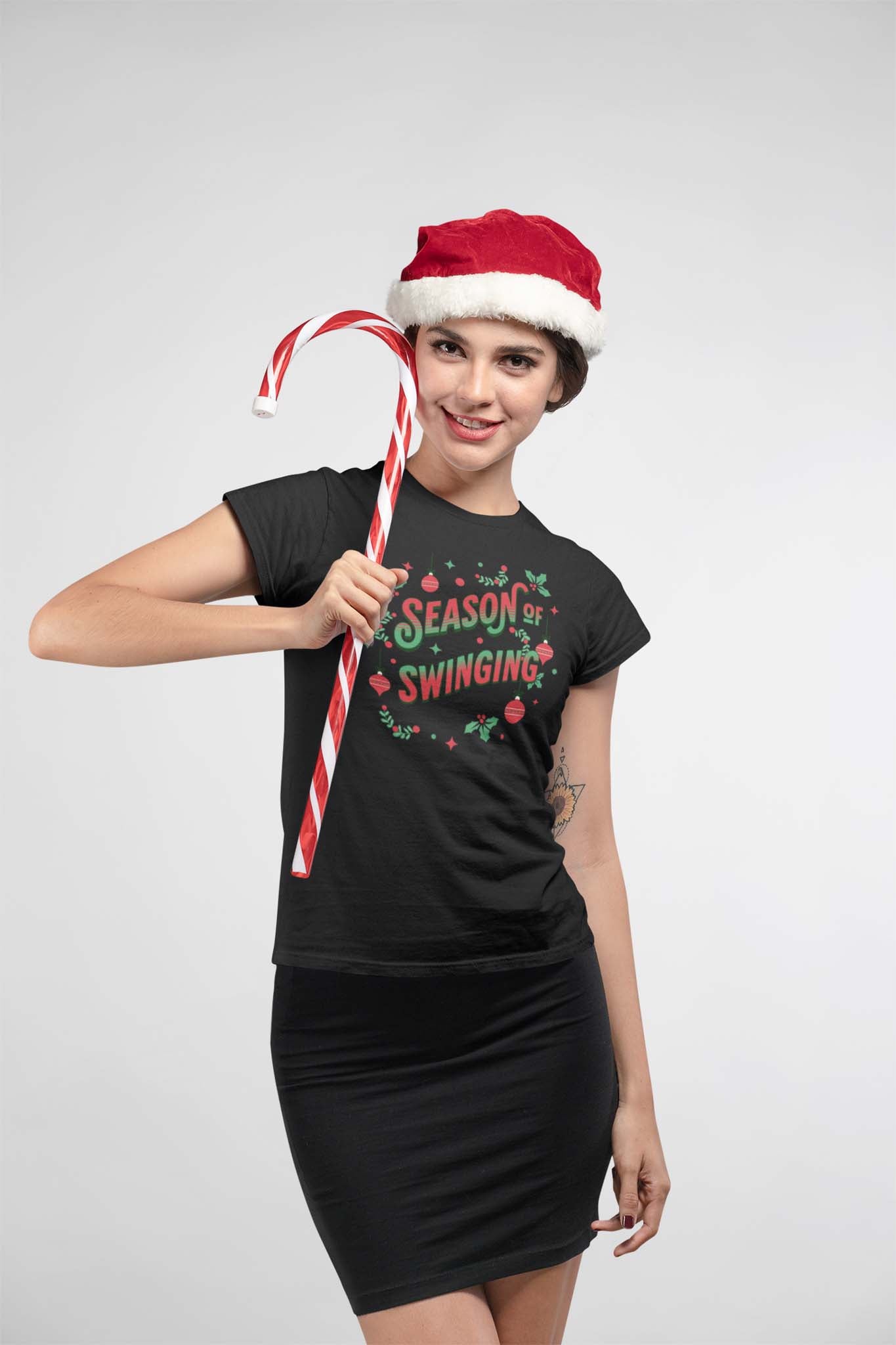 SEASON OF SWINGING - inappropriate christmas shirt - unisex